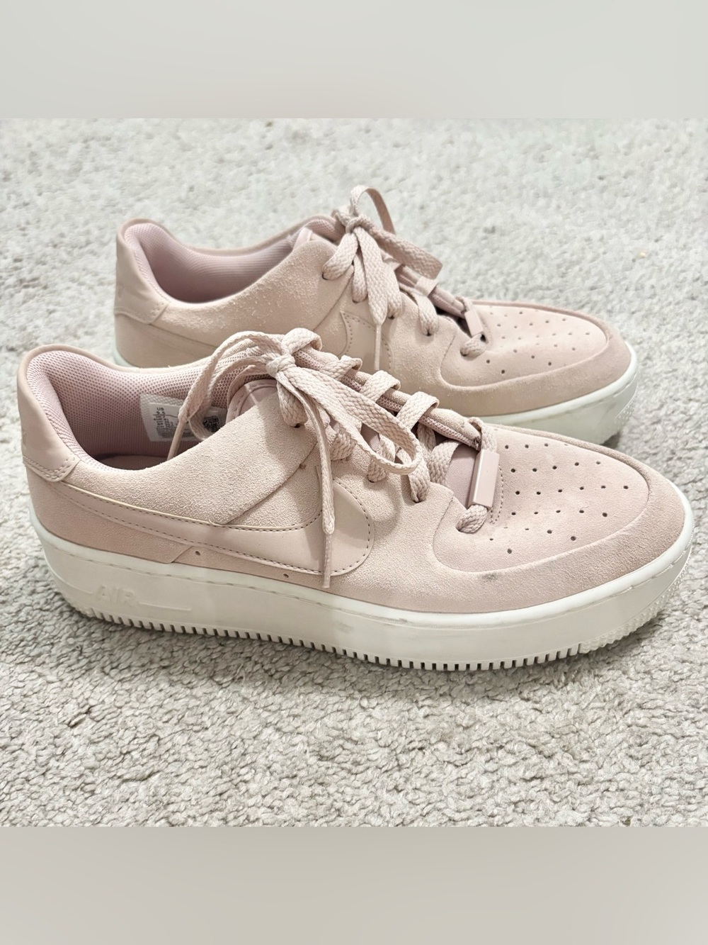 Nike Pink AF1 Sneakers Shoes